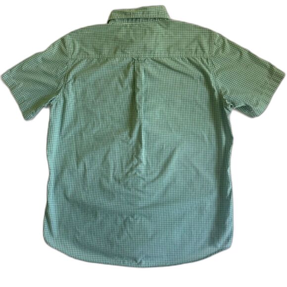 CHAPS Lot of 2 Men's SZ L SS Button Down Shirts Multi Color Checker Plaid Light - Picture 7 of 16